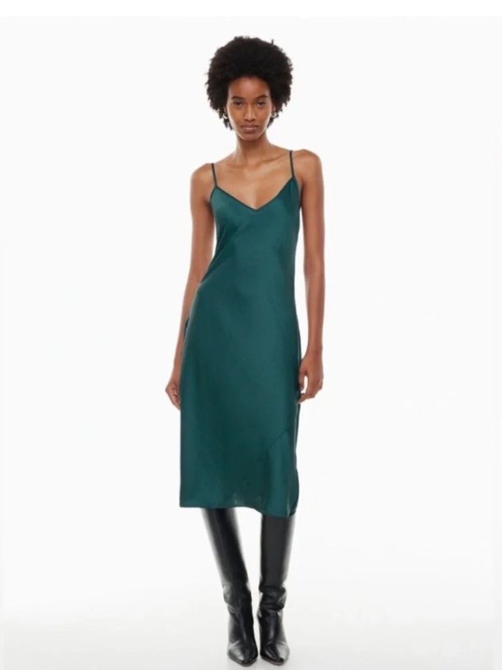 Wilfred Only Slip Satin Midi Dress